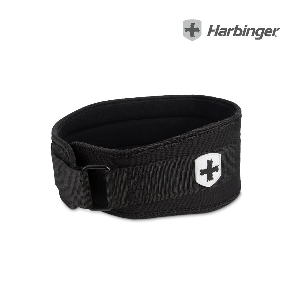 【Harbinger】 4.5＂ Foam Core Belt 2.0 專業重訓/健身腰帶-黑（總代理公司貨）